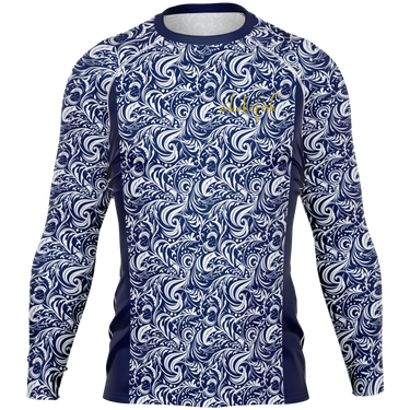 Chokefish™ Long Sleeve Rashguard Maori Men's Shirt-014
